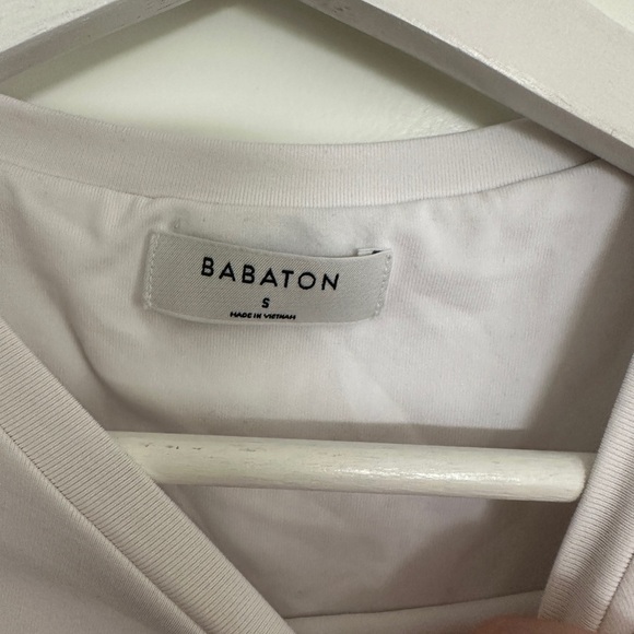 Aritzia Babaton White Sleeveless Bodysuit - Picture 2 of 4